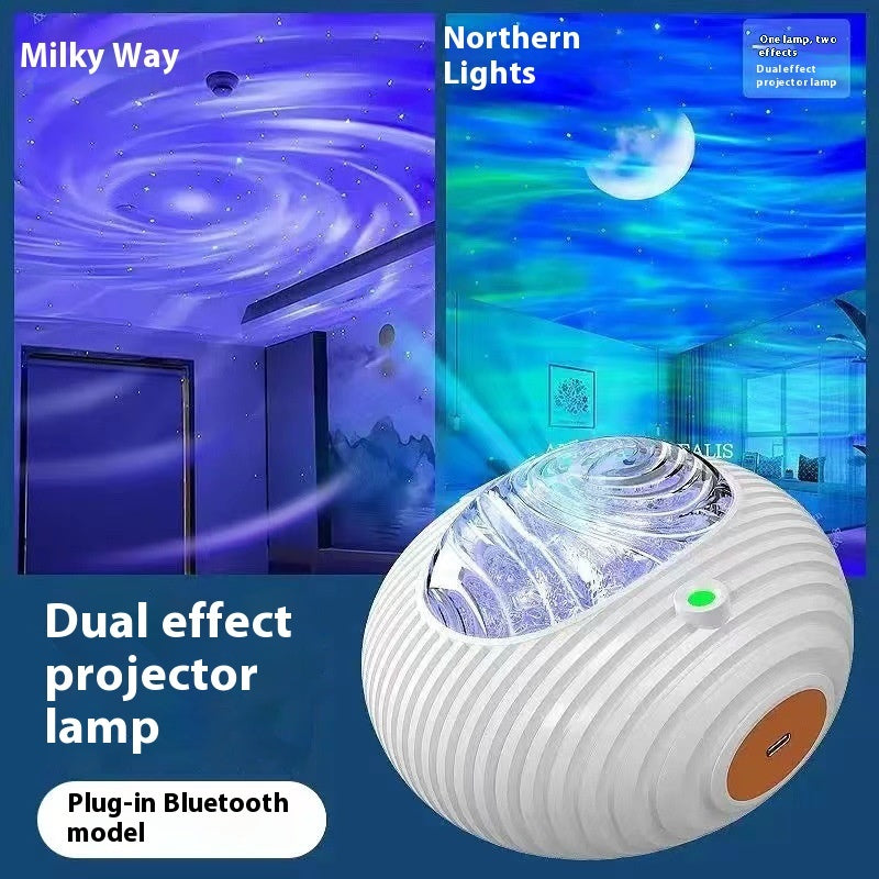 Romantic Starry Bedside Projection Lamp